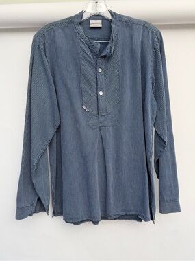 70s vintage fisherman smock